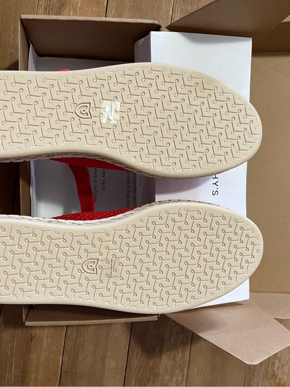 Rothy's The Espadrille Mary Jane in Red Hot - Picture 4 of 7